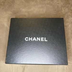 Large black Chanel empty shoe box